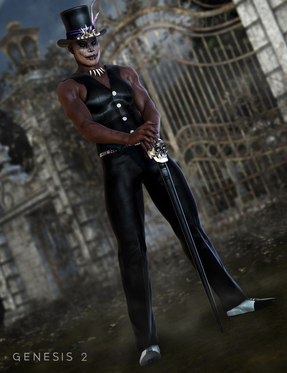 Shadow Man Outfit for Genesis 2 Male(s) • 3dstuff Community