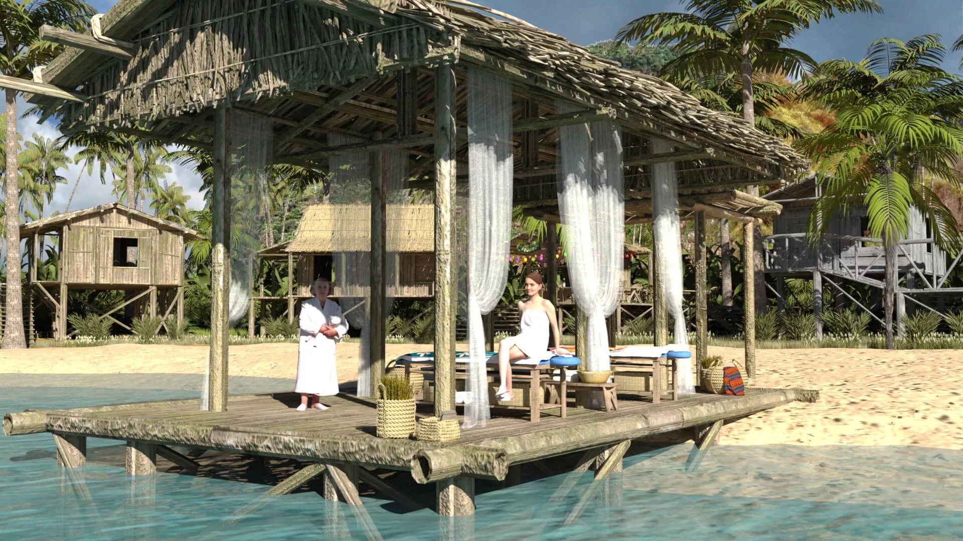 Phi Phi Island Resort ⋆ Freebies Daz 3D