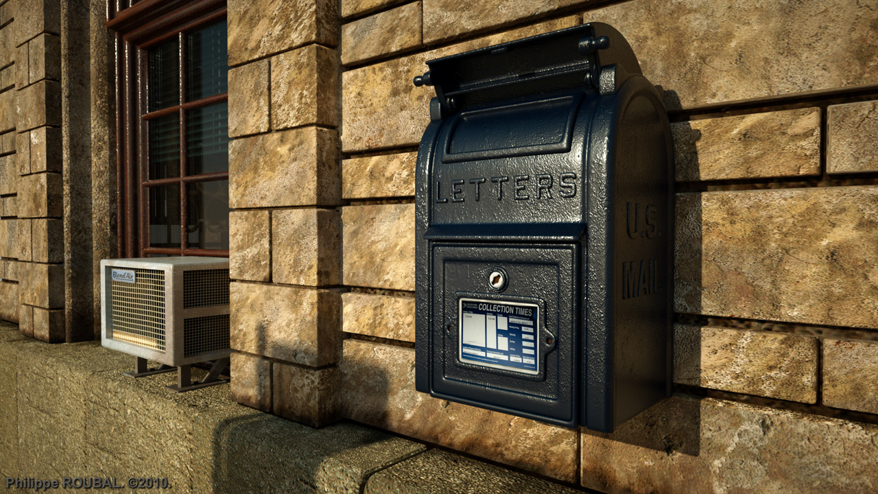 US Letter box.