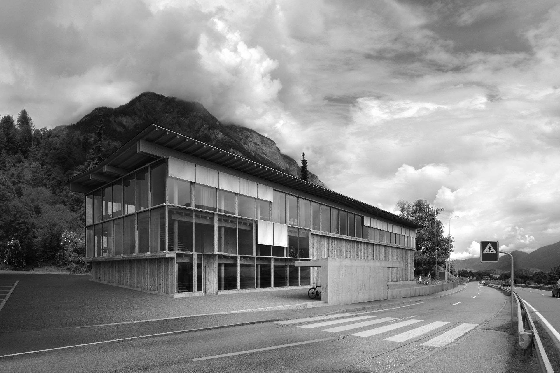 Werkhof Tamins Capaul & Blumenthal 3dvis.ch