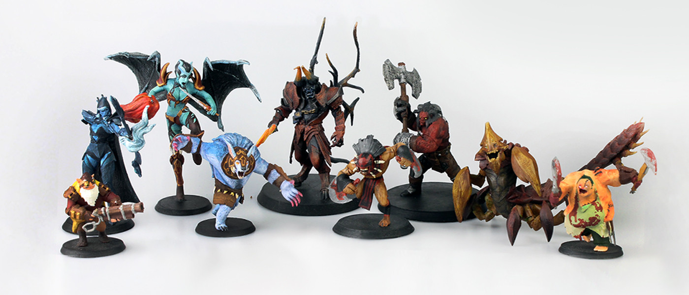 Redefining the Battlefield With 3DPrinted DOTA 2 Action Figures