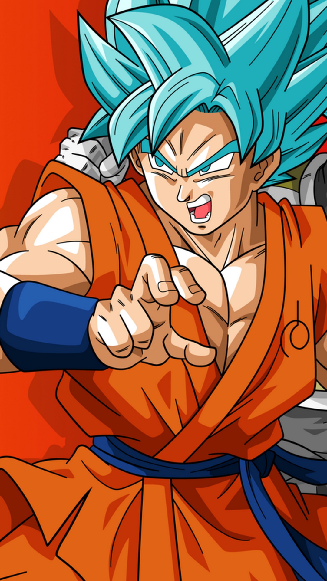 Goku SSJ Blue Wallpaper 4K