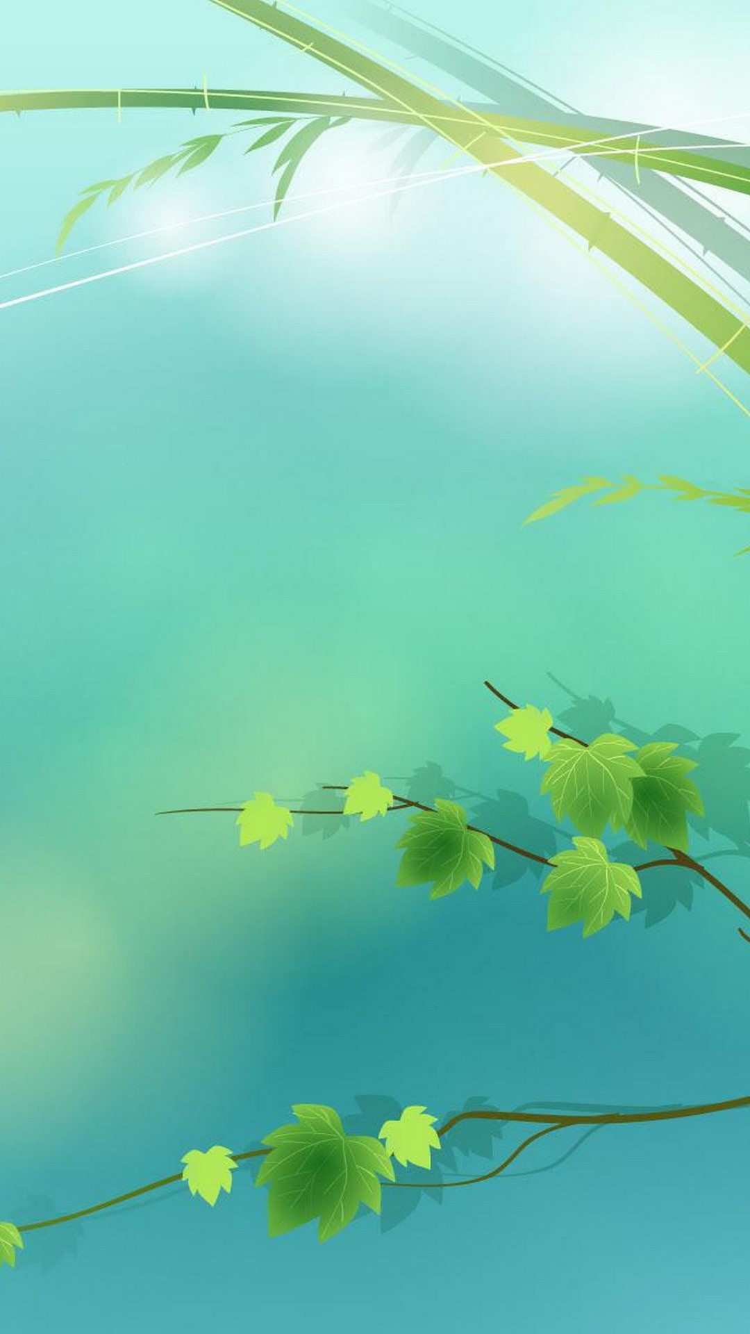 Android Wallpaper Green Leaf 2021 Android Wallpapers