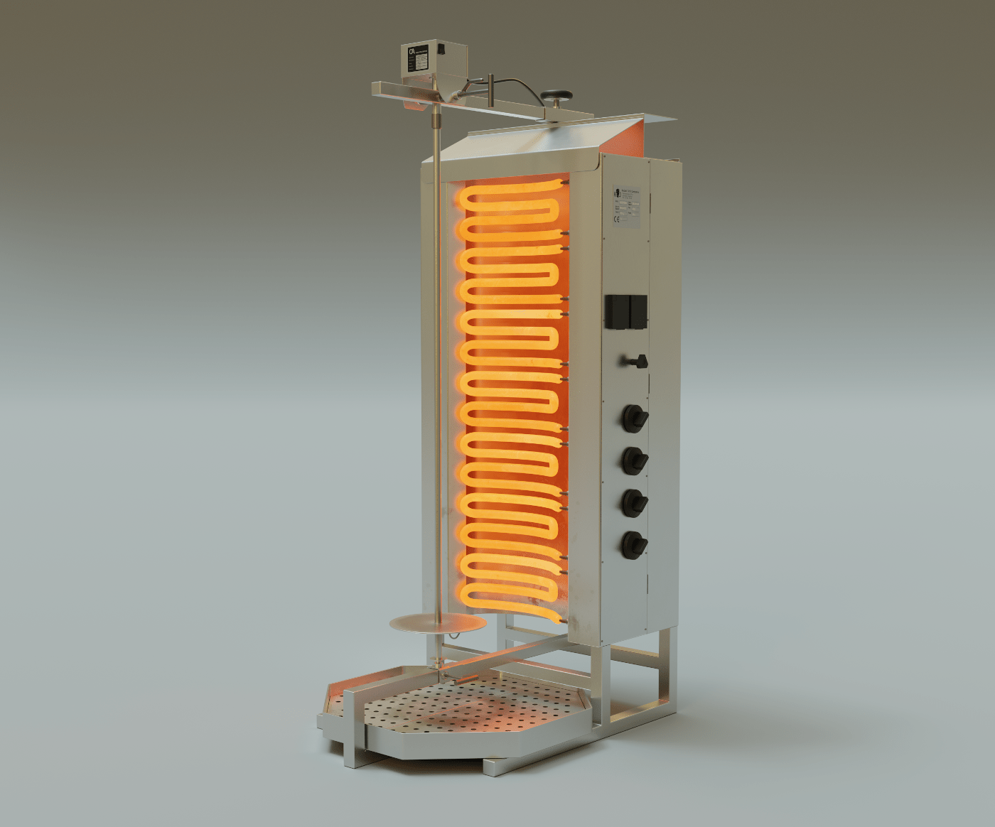 Kebab Grill 1 3D Arches