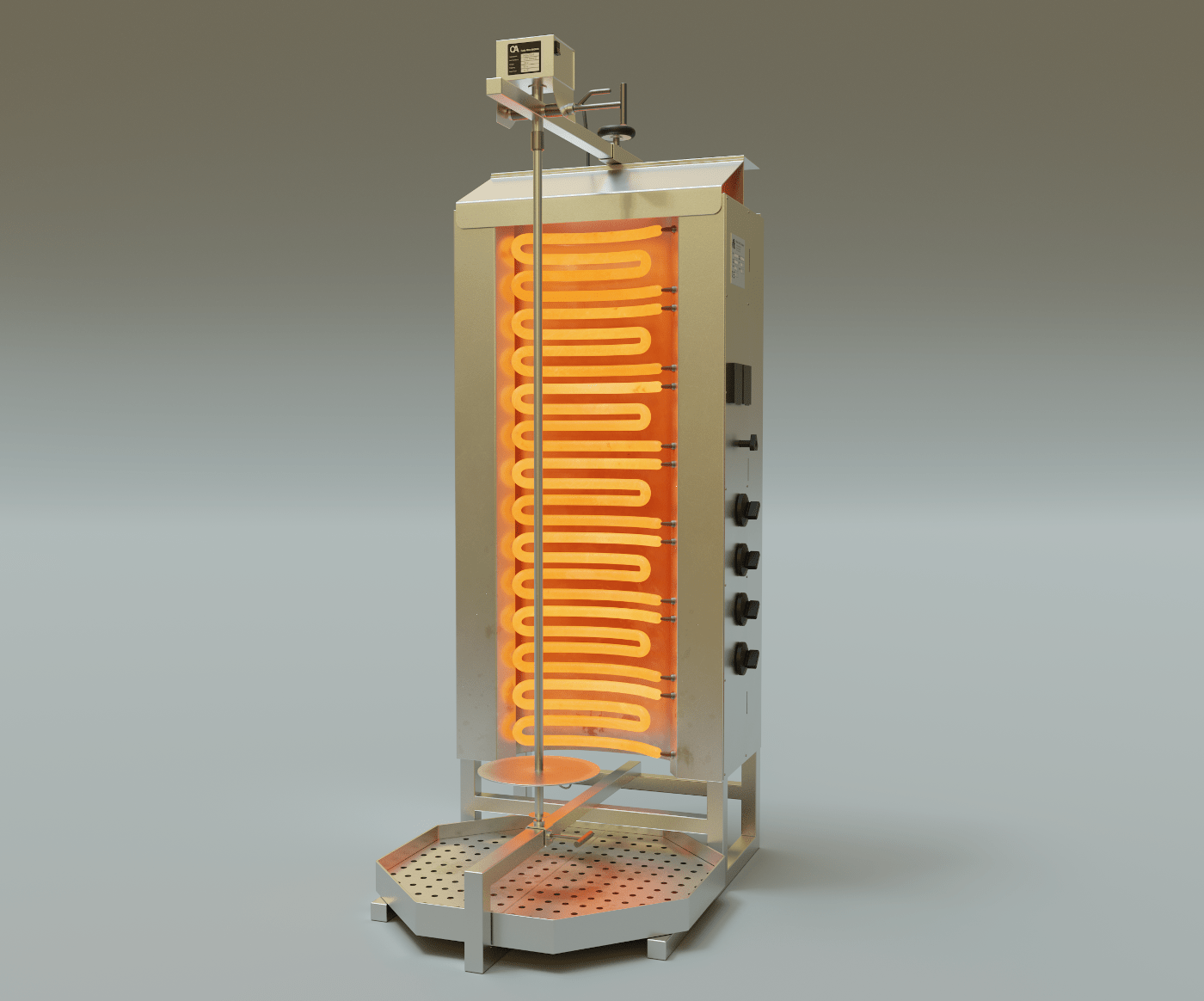 Kebab Grill 1 3D Arches