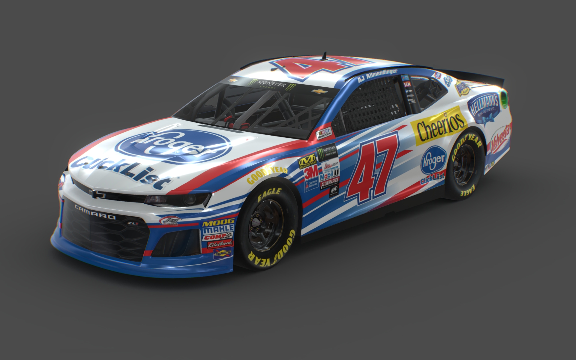 This game requires code breaker ps2 v7.0 or higher! 2018 NASCAR Camaro
