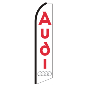 Audi Swooper Feather Flag - 3 Day Flags