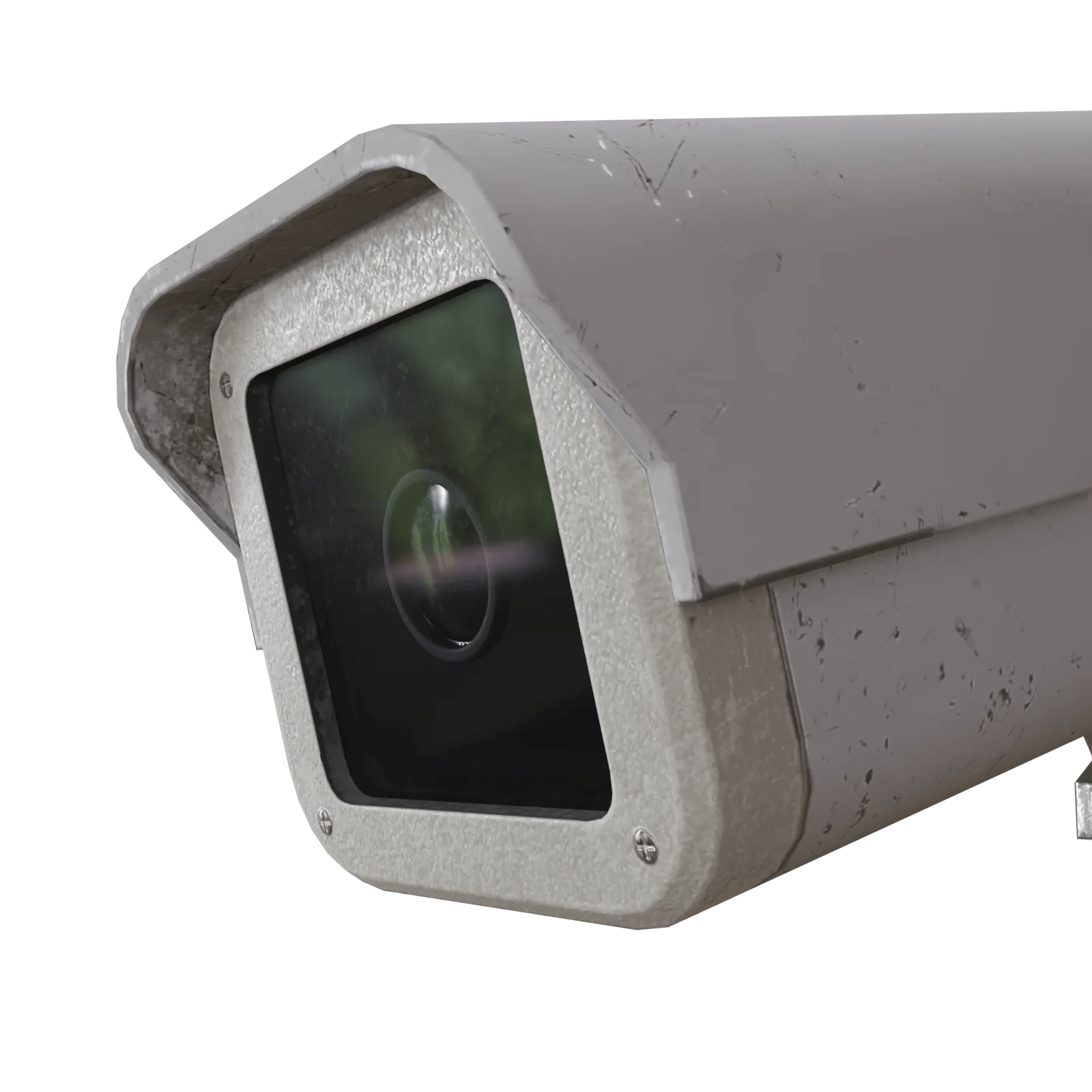 Low Poly CCTV Surveillance Security Camera Game Asset 3D Model