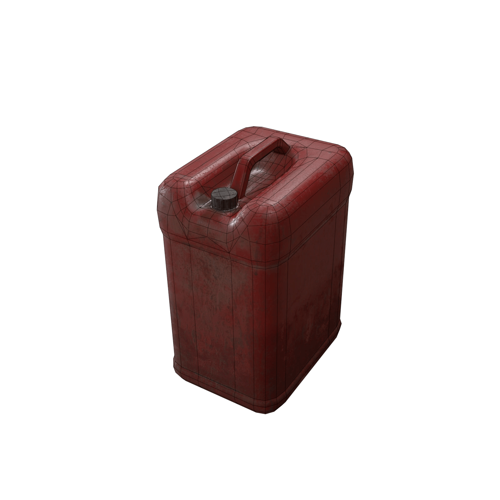 Plastic Canister 3D Model Low Poly Game Ready 3D Models & Game Assets at