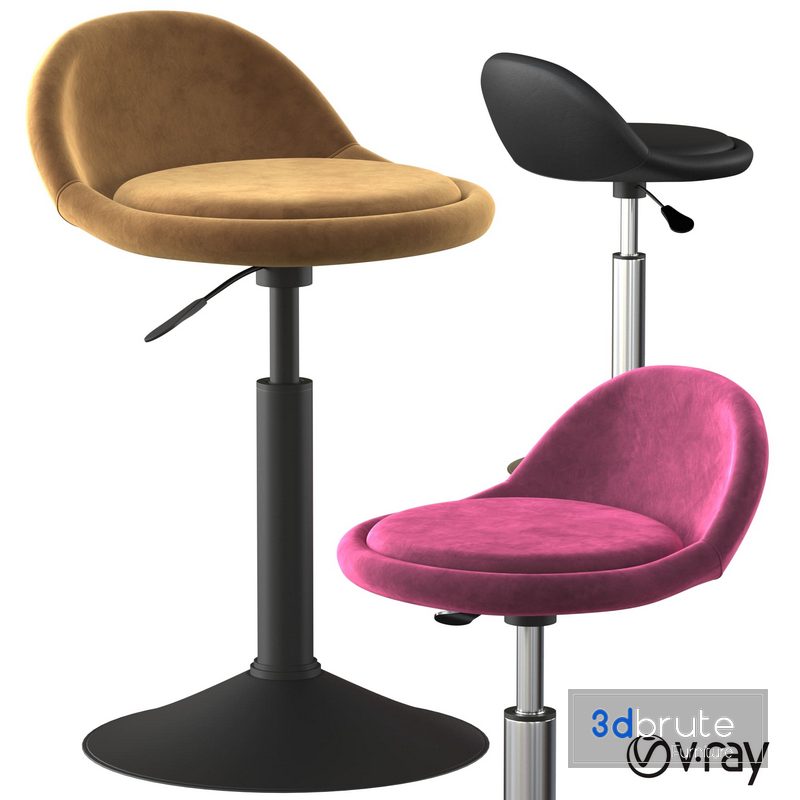 Chair Bar 3d model Buy Download 3dbrute