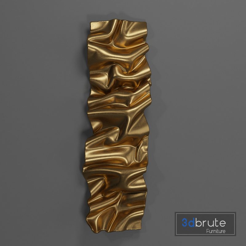 Wall Decor sculpture 3d model Buy Download 3dbrute