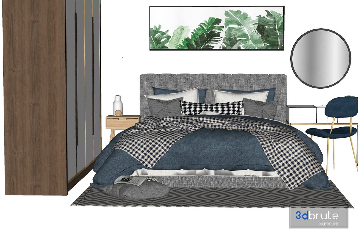 Bed Sketchup Model Free Download Bed Sketchup Model Skp Bodaswasuas