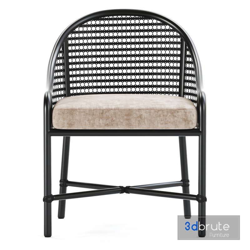 Barrel Chair 3d model Buy Download 3dbrute