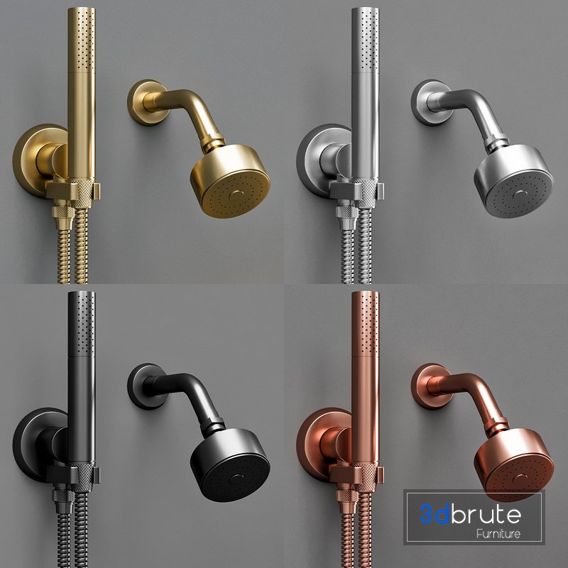 The watermark collection ZEN bathroom faucet set 3d model Buy Download