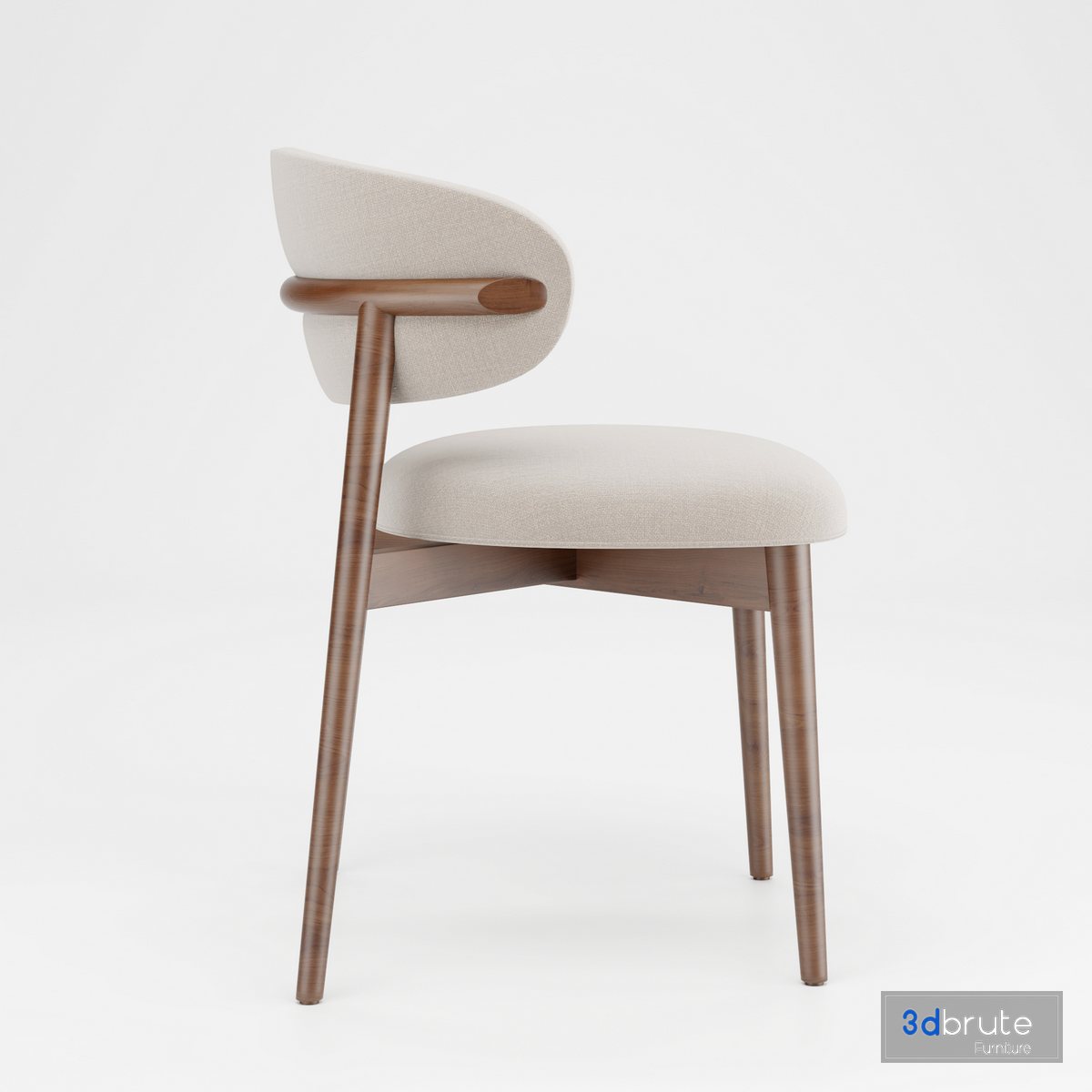 Oleandro Chair Wood by Calligaris 3d model Buy Download 3dbrute