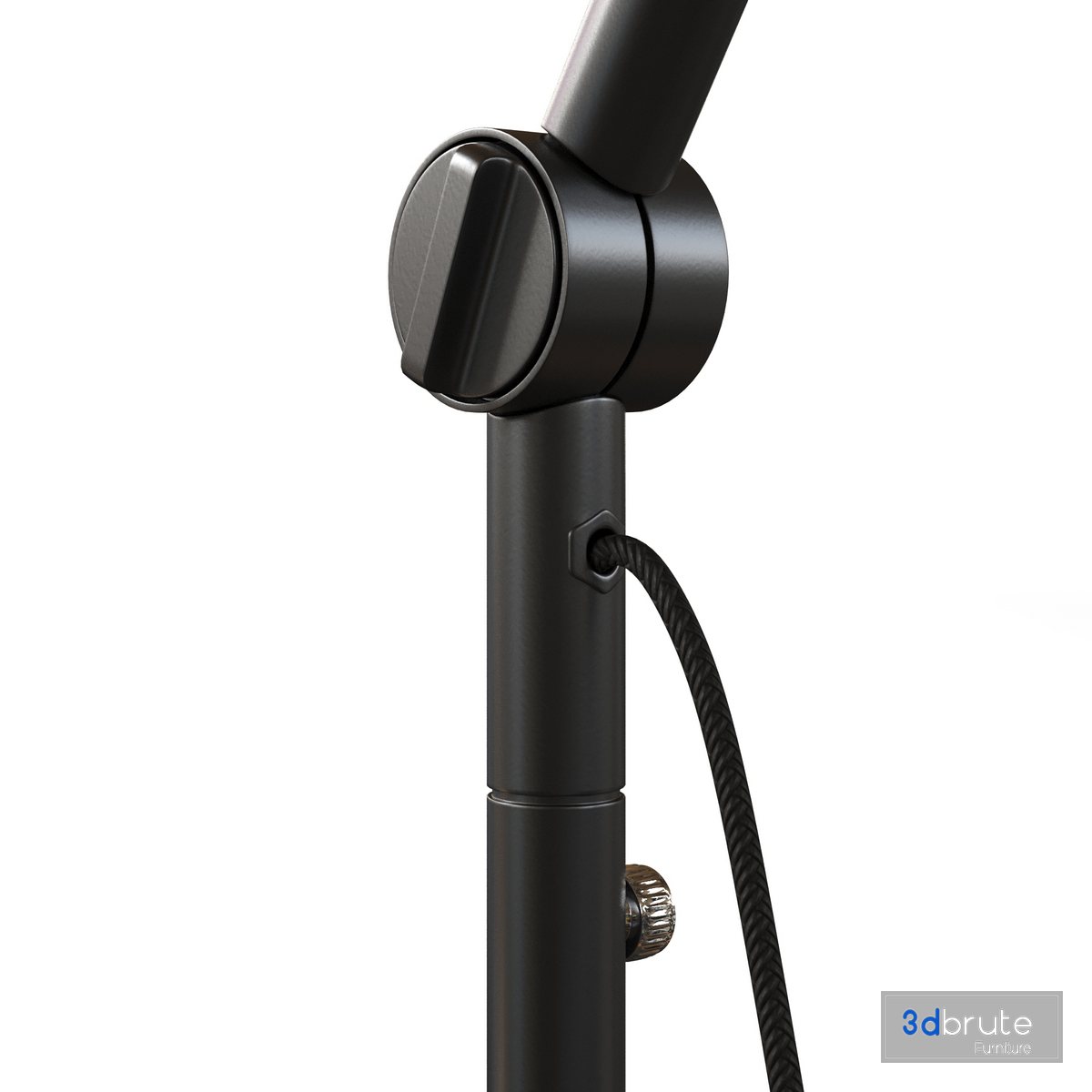 Nymane Floor reading Lamp by IKEA 3d model Buy Download 3dbrute