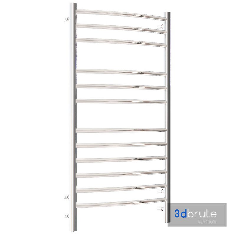 Electric heated towel rail Terminus Classic P12 50x100 3d model Buy