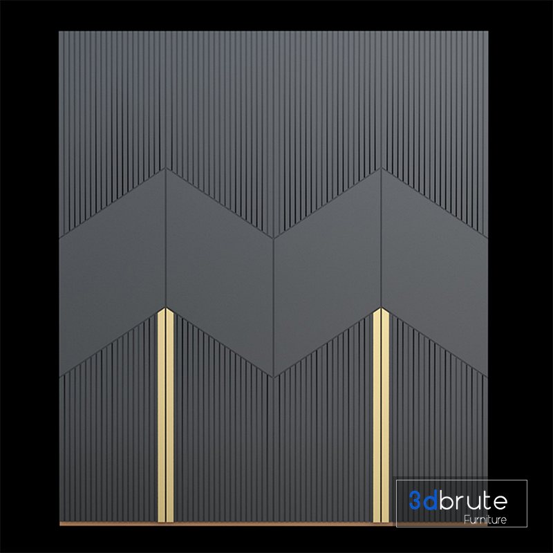 Wardrobe 004 3d model Buy Download 3dbrute