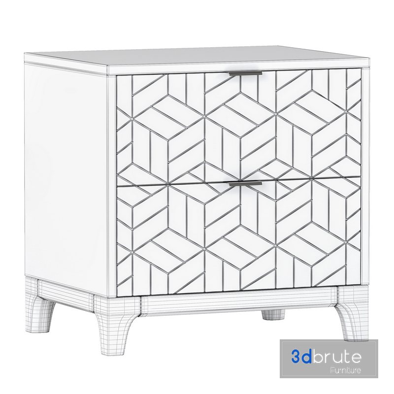 CASE Bedside 3d model Buy Download 3dbrute