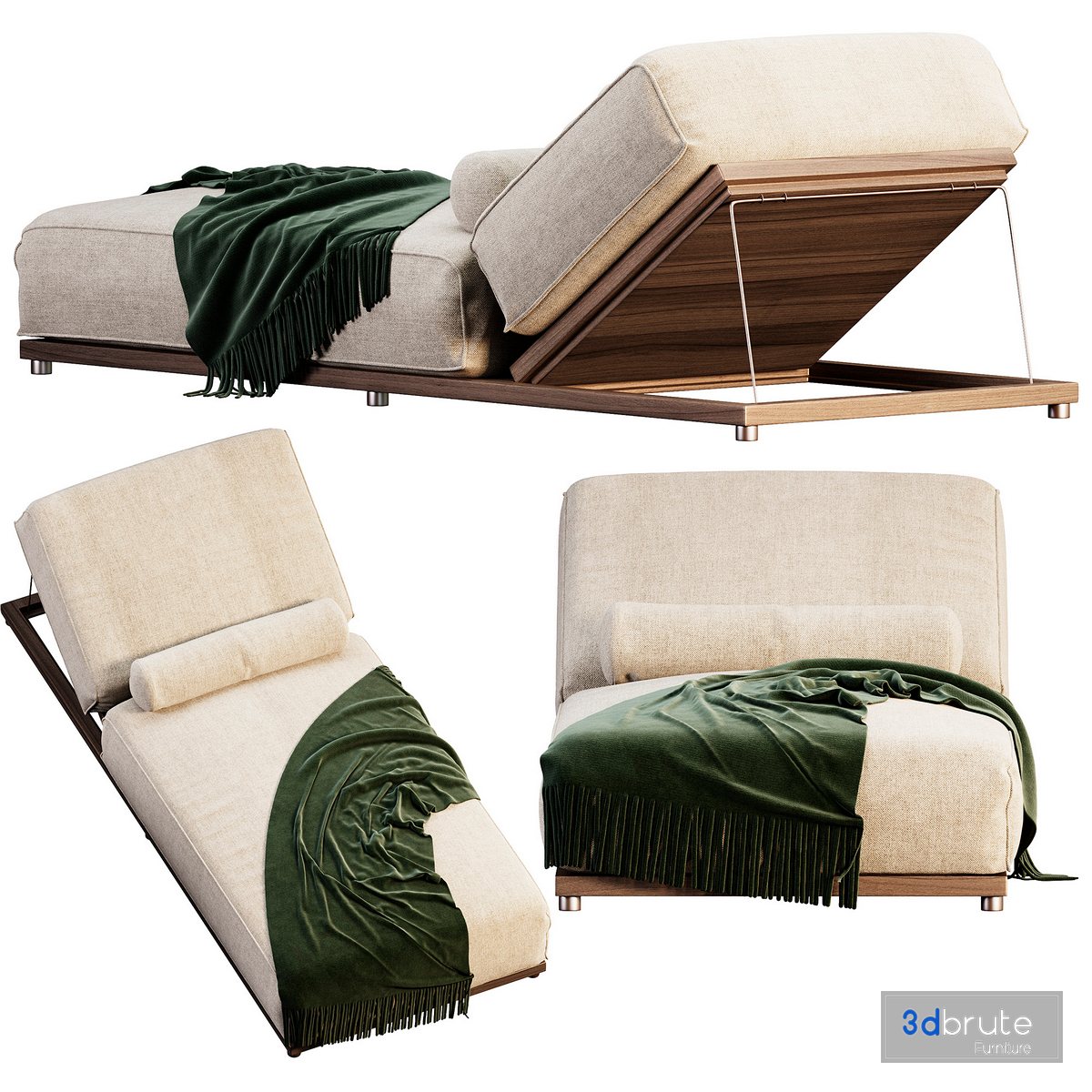 CLAUD OPEN AIR chair 3d model Buy Download 3dbrute