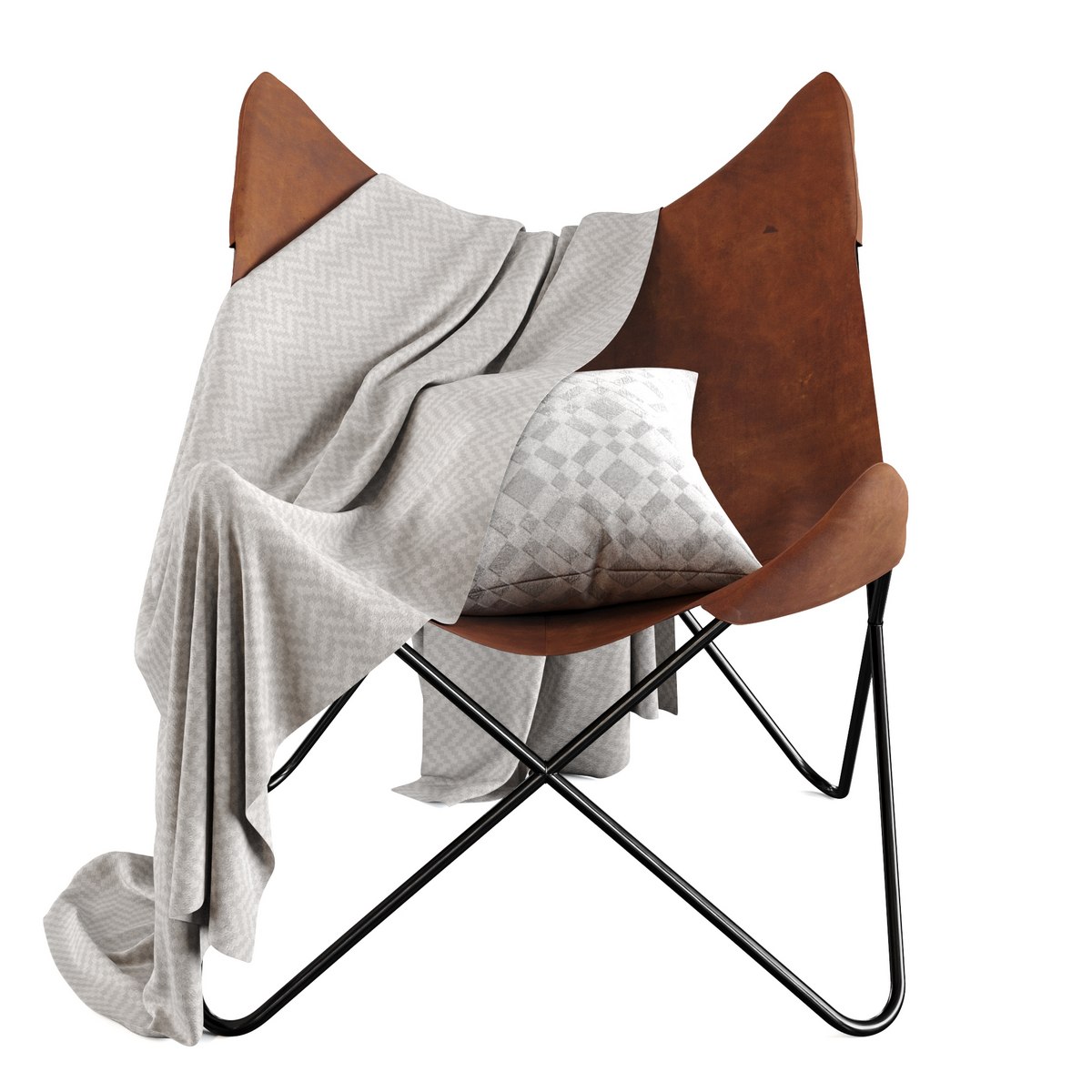 Butterfly chair 3d model Buy Download 3dbrute