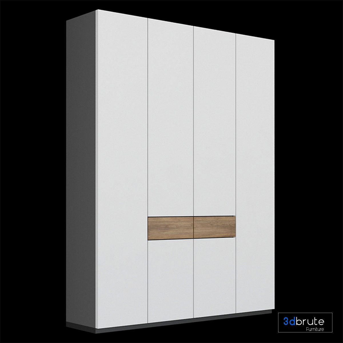 Wardrobe 010 3d model Buy Download 3dbrute