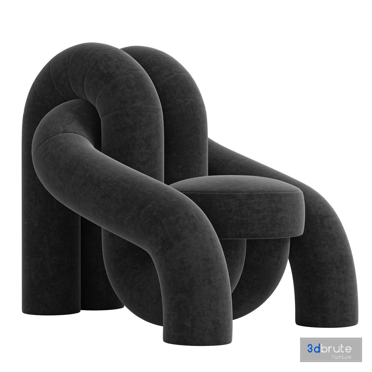 Tangled Interior Chair 3d model Buy Download 3dbrute