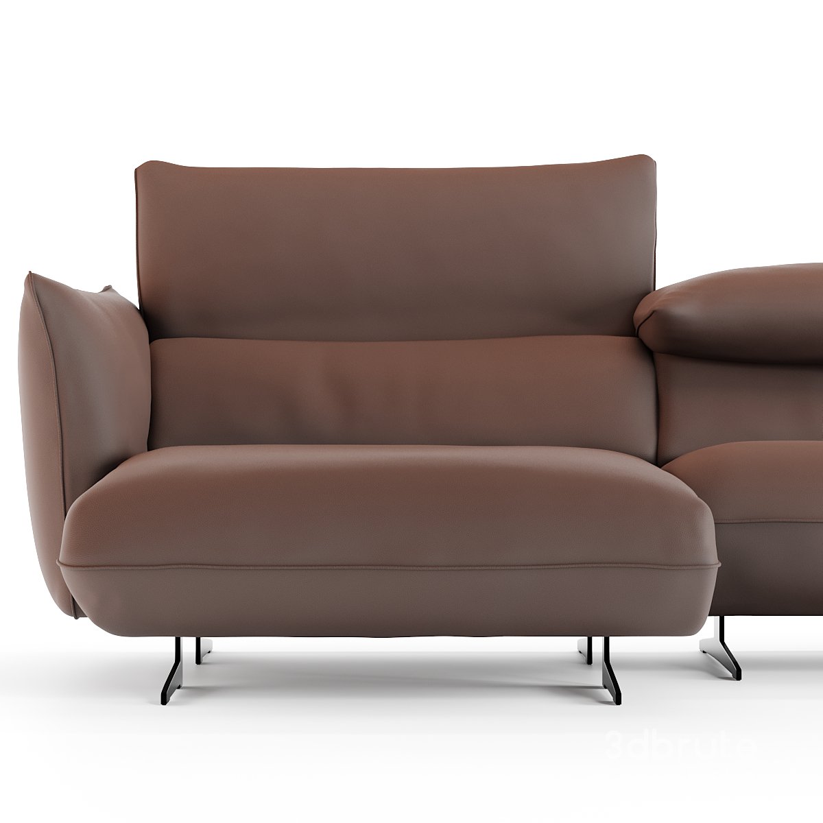 Exeter sofa 3d model Buy Download 3dbrute