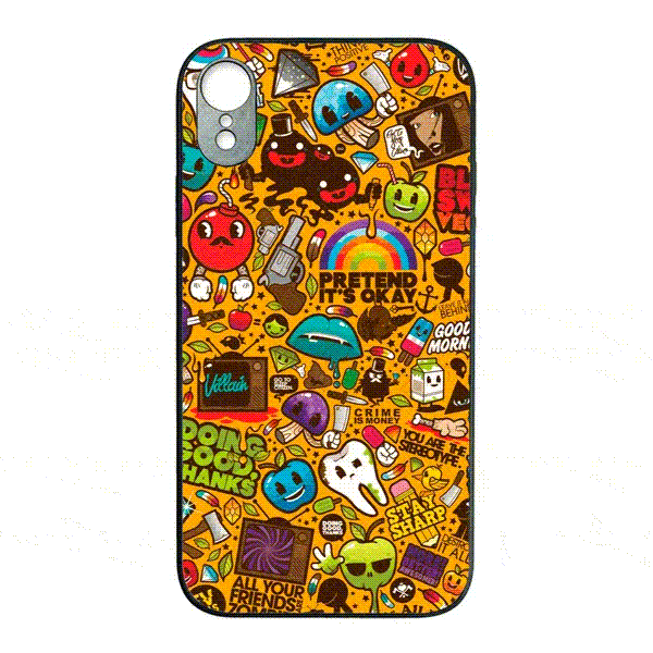 Carcasa 3D Stickers 2 Para Celular 3DCase