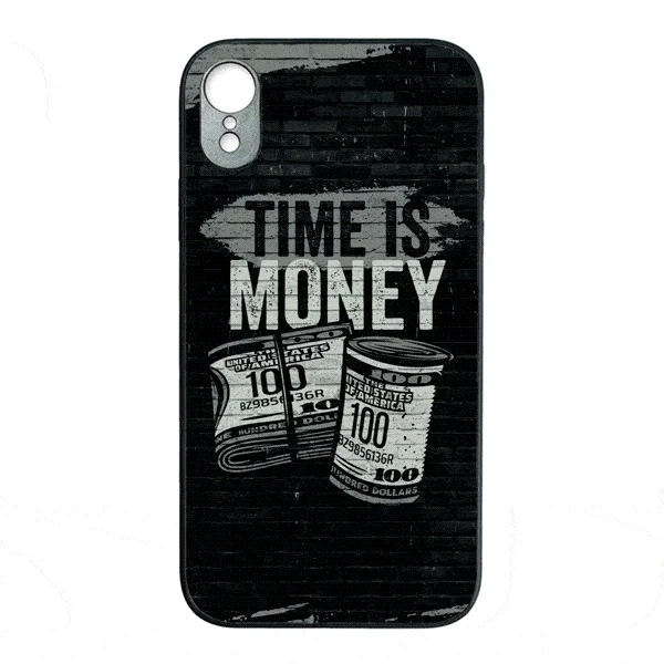 Carcasa 3D Time Is Money Para Celular 3DCase
