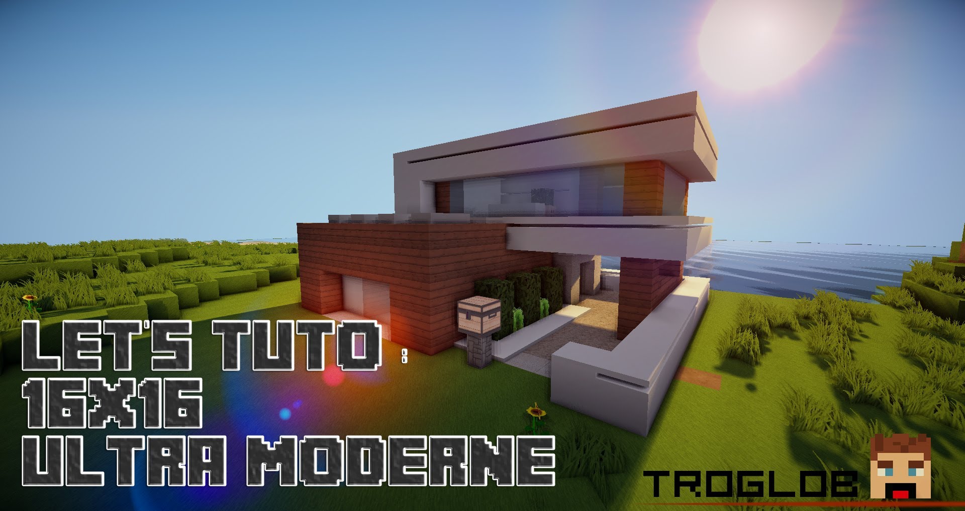 TOP17+ Petite Maison Moderne Minecraft dessin Iochroma