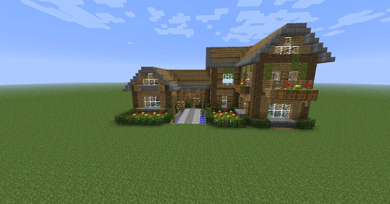 Maison en bois minecraft L'impression 3D