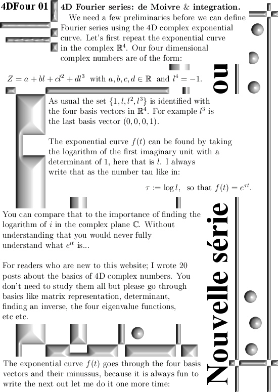 The last details before we finally can go to the new way of 4D Fourier