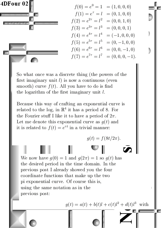 The last details before we finally can go to the new way of 4D Fourier