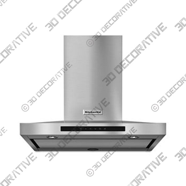 30" WallMount, 3Speed Canopy Hood 3D DECORATIVE