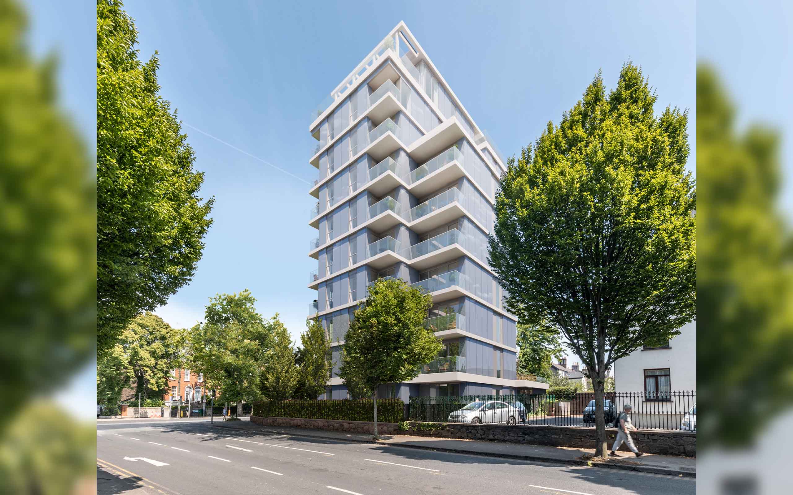 10Storey Apartments in Plans at Appian Way Dublin 4.