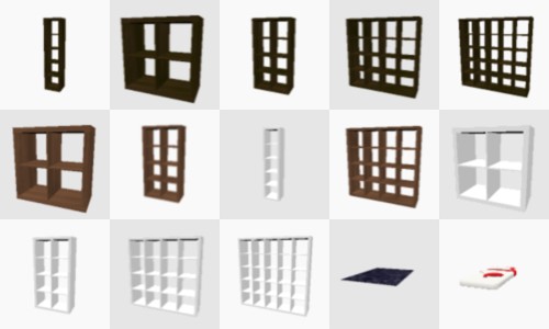 180 IKEA models for Sweet Home 3d by Scopia