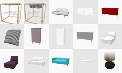 180 IKEA models for Sweet Home 3d by Scopia