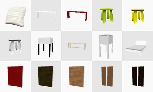 180 IKEA models for Sweet Home 3d by Scopia