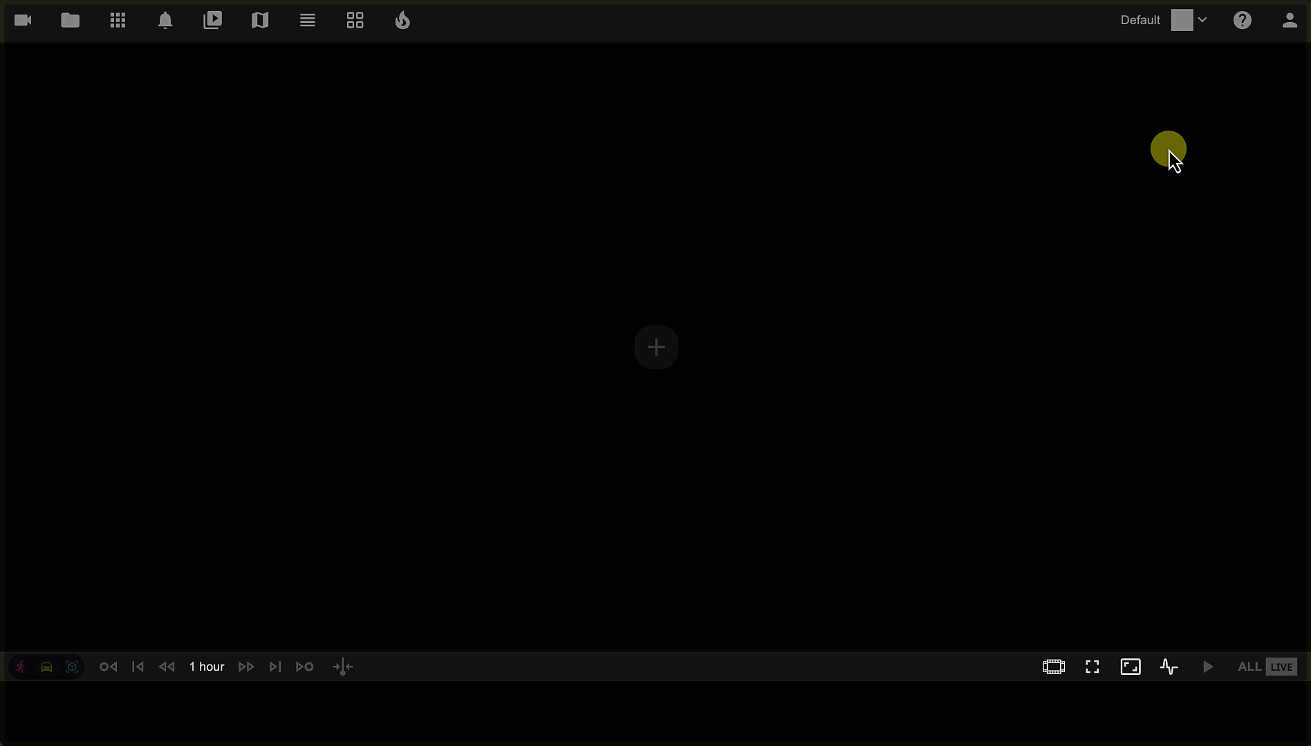 Groups Menu configuring screen and assigning default layout 3dEYE