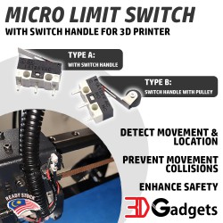 Micro Limit Switch for 3D Printer | 3D Gadgets Malaysia