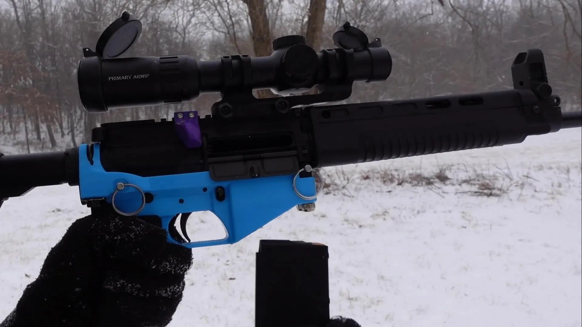 UBAR2 AR15 Lower 3D Printed