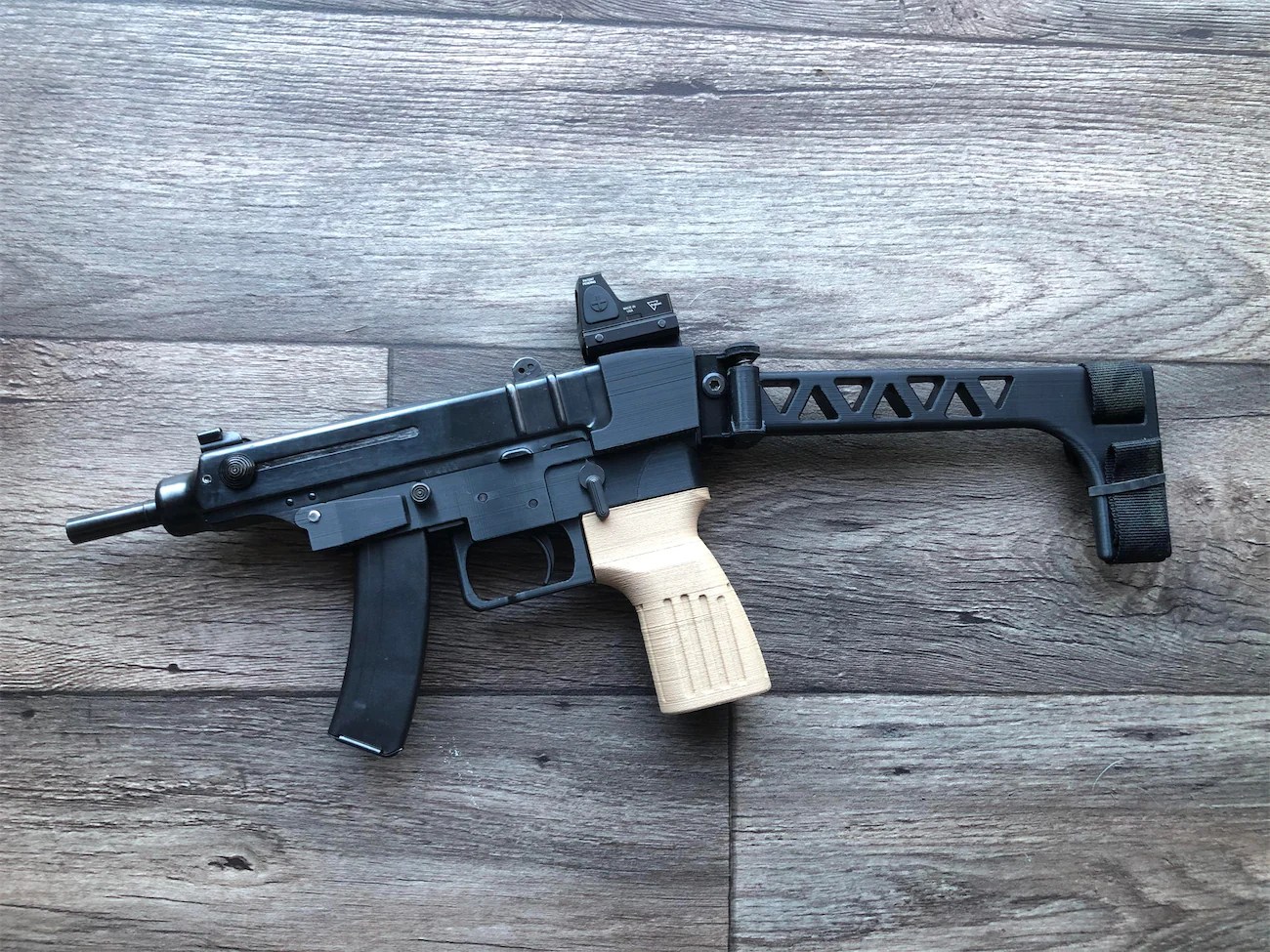 CZAR 3D v3 Vz61 Receiver 3D Printed