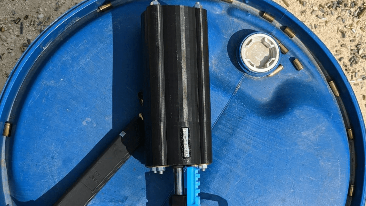 Shush Puppy Suppressor 3D Printed