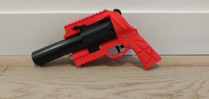 37mm launcher on ar