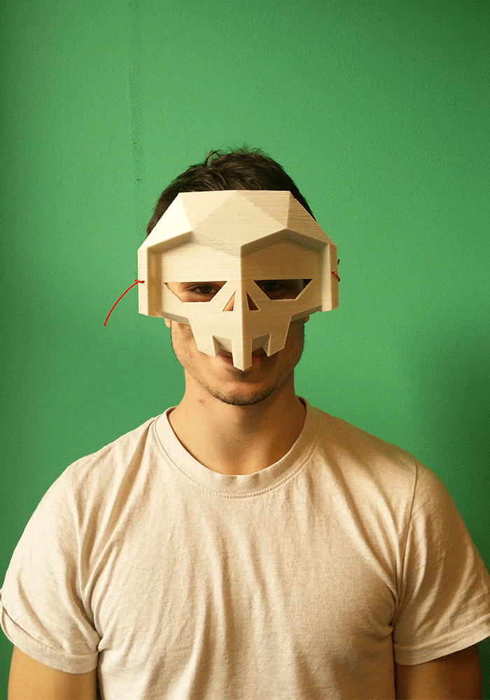 The 3D Hubs Halloween Collection 3D Printable Face Masks 3D Design