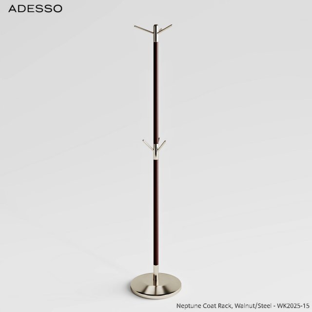 Adesso Neptune Coat Rack 3D Model 3DHunt.co