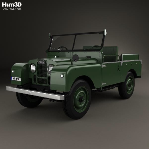 Land Rover Series I Churchill 1954 3D Model 3DHunt.co