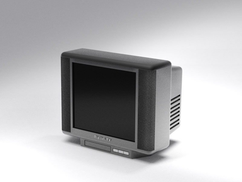 TV 1 Free 3D Model 3DHunt.co