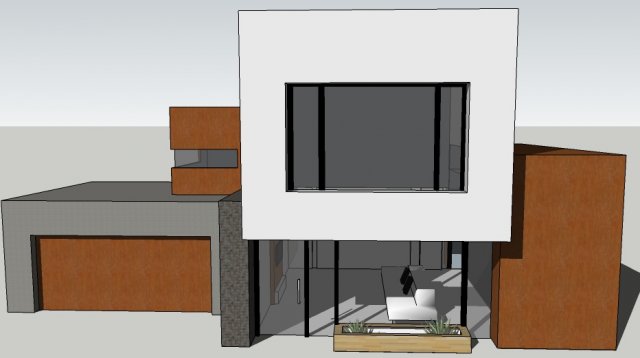 Modern Villa Free 3d Model 3dhunt Co